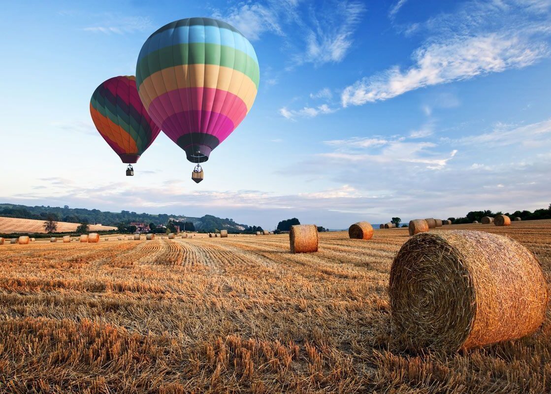 hot air balloons
