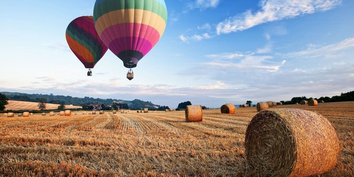 hot air balloons